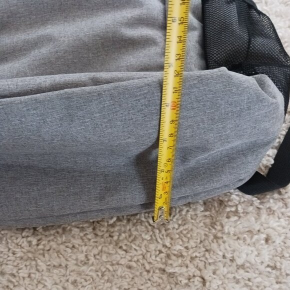 AceHigh Laptop Backpack Case Bag w/HDMI Charging Port Adjustable Straps Grey - Picture 13 of 14